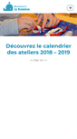 Mobile Screenshot of montessori-la-baleine.com