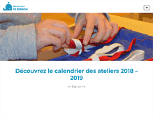 Tablet Screenshot of montessori-la-baleine.com